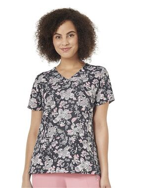 Vera Bradley Scrub Top Floral Halo Collection Women's V6417 Print